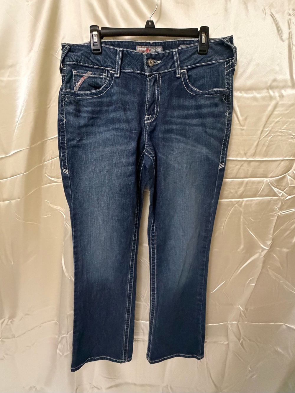 Ariat Mid Rise Boot Cut Workwear Jeans